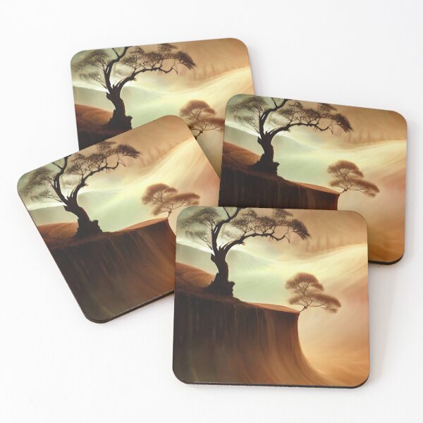 Item preview, Desert trees landscape designed and sold by rolffimages.