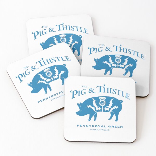 Item preview, The Pig & Thistle designed and sold by CrownAndThistle.