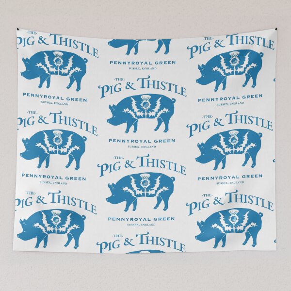 Item preview, The Pig & Thistle designed and sold by CrownAndThistle.