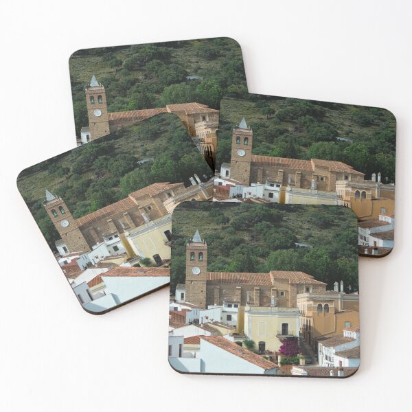 Item preview, View of Almonaster la Real from the Hill designed and sold by AngeloDeVal.