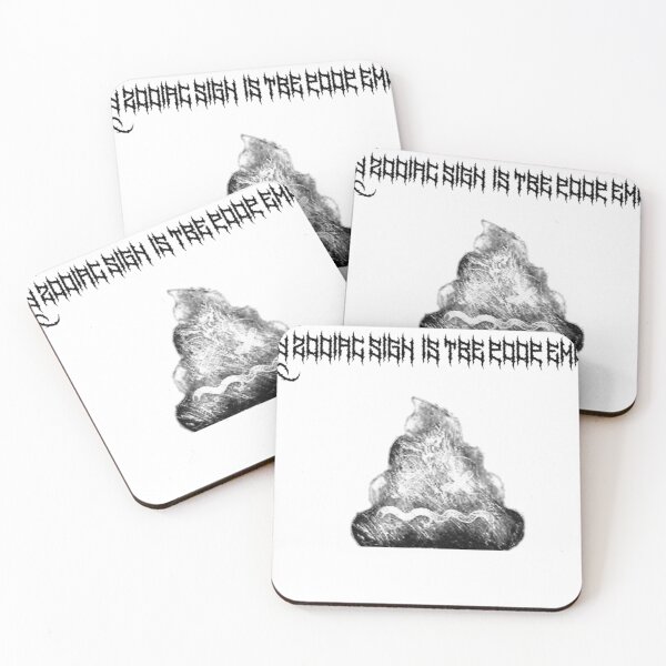 Item preview, MY ZODIAC SIGN IS THE POOP EMOJI designed and sold by HVMVNFILTH.