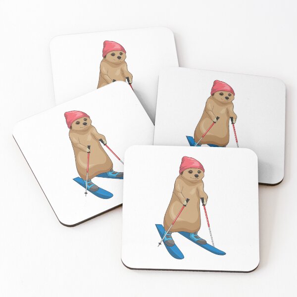 Item preview, Meerkat Skier Ski designed and sold by Snabdesign84.