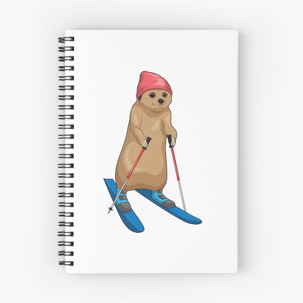 Item preview, Meerkat Skier Ski designed and sold by Snabdesign84.