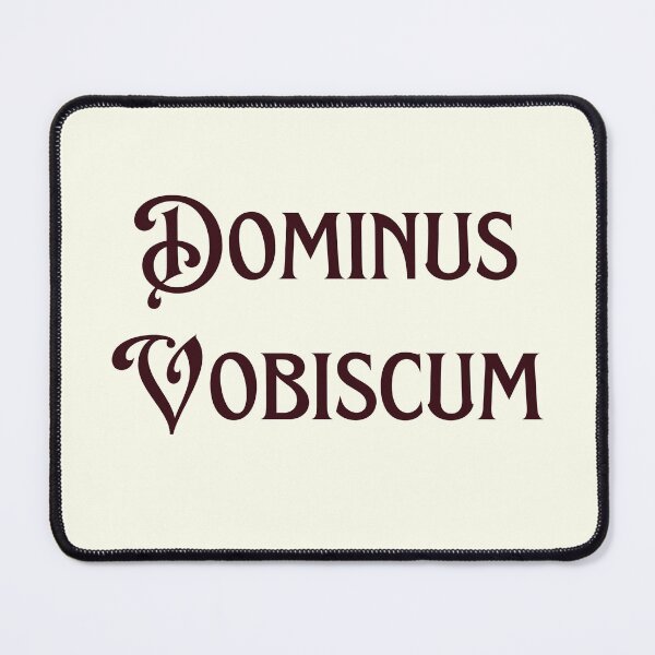 Item preview, Dominus Vobiscum May the Lord Be With You Catholic Latin Mass Greeting designed and sold by IceCreamMuseum.
