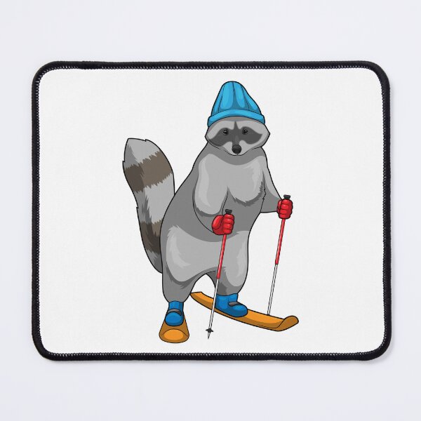 Item preview, Raccoon Skier Ski designed and sold by Snabdesign84.