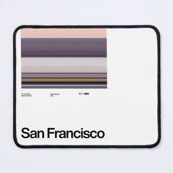 Item preview, San Fransisco - Hyper-speed City - designed and sold by Sub88 Studio.