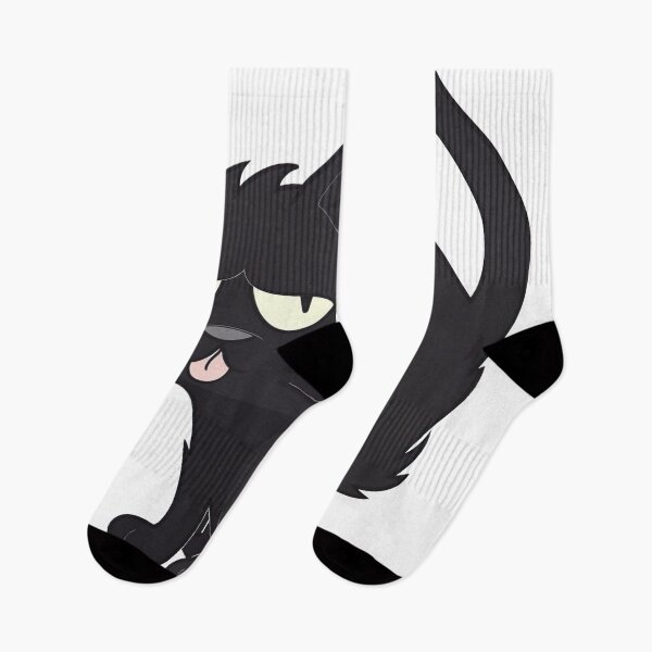 Item preview, Cheeky black cat sticking out tongue designed and sold by DailyDragon.