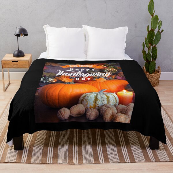 Item preview, Happy Thanksgiving Day Give Thanks Pumpkins designed and sold by teewearstyle.