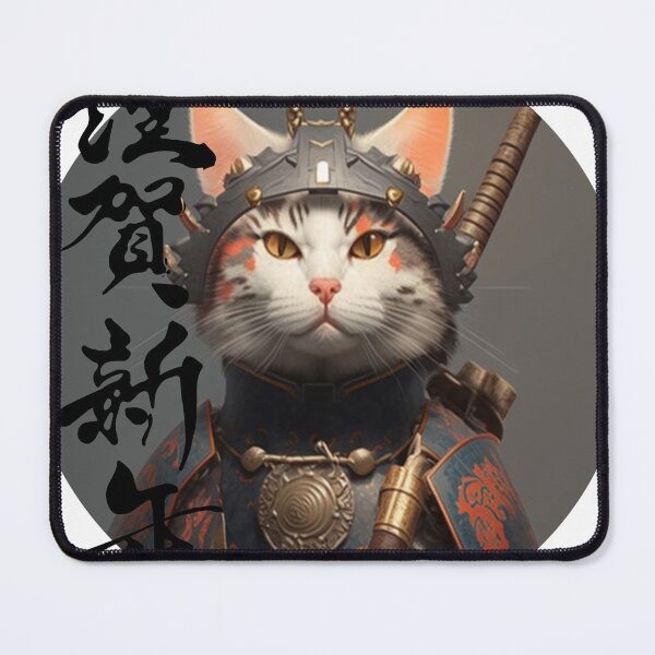Item preview, Wild Samurai Cat designed and sold by LJ4EVER.