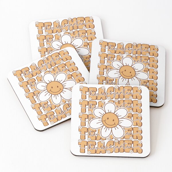 Item preview, Groovy Retro Kindergarten Teacher Cute Flower Back to School designed and sold by MintedFresh.
