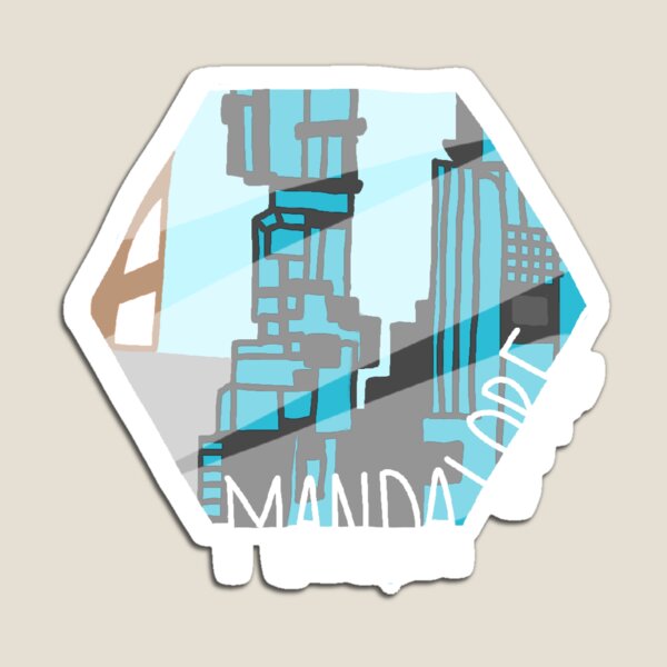 Vista previa del artículo con la obra «otra ciudad planeta», diseñado y vendido por basicallyamess.