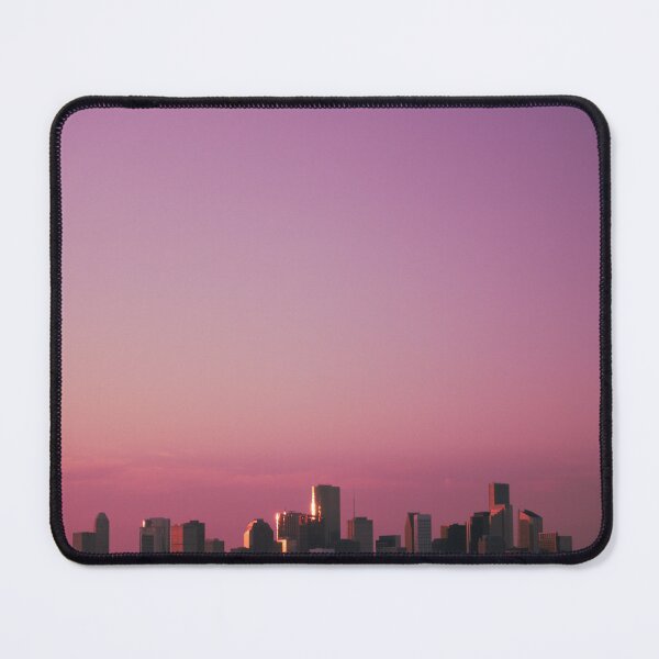 Item preview, Houston Skyline Magenta Hue designed and sold by prxjectphoto.