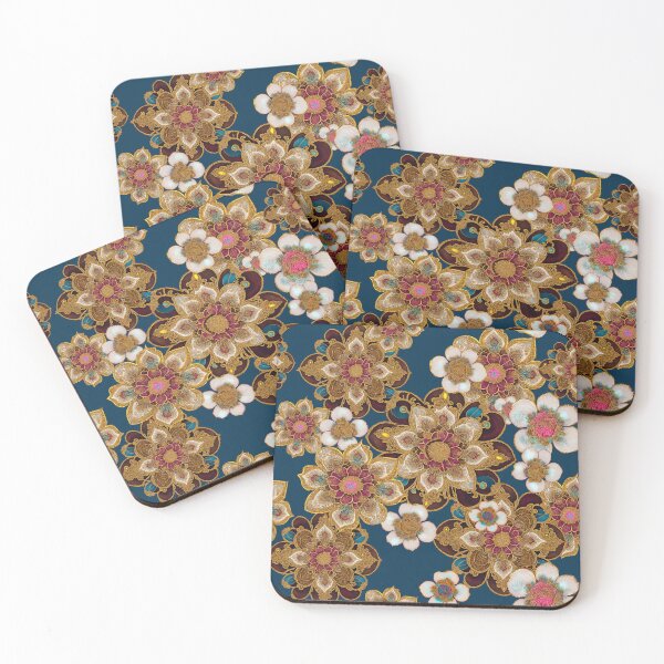 Item preview, Blue Paisley Floral designed and sold by Alma Lee.