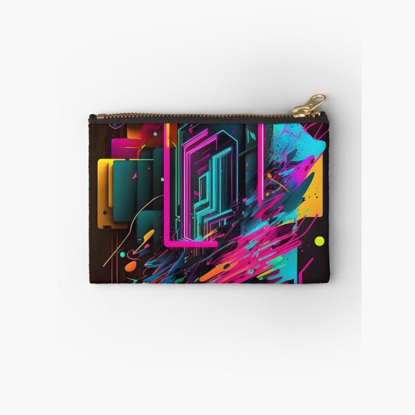 Item preview, abstract neon - color splash designed and sold by R&B Art and design.
