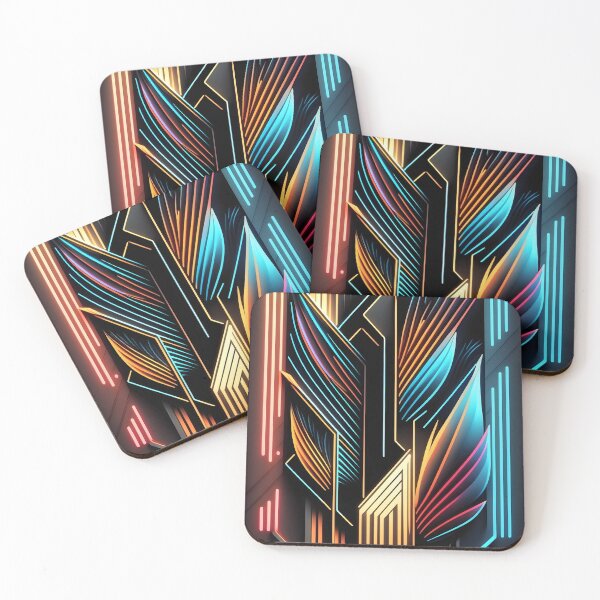 Item preview, abstract neon art designed and sold by R&B Art and design.