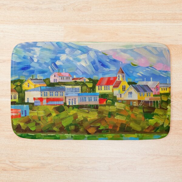 Item preview,  Norway Lofoten. Oil painting. norwegian landscape designed and sold by DmitrySkripnyc.