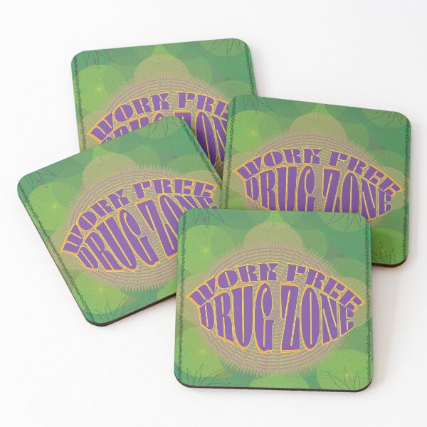 Item preview, Work Free Drug Zone designed and sold by MainsleyDesign.