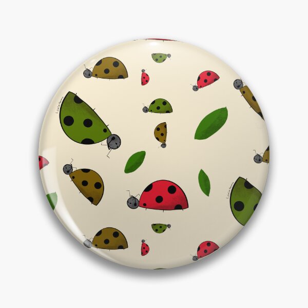 Item preview, Jammin' Ladybug Repeating Pattern designed and sold by LiimiimHaywaas.