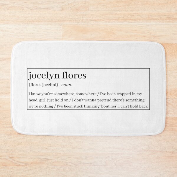 Item preview, "Jocelyn Flores" definition  designed and sold by 1xstonee-shop.