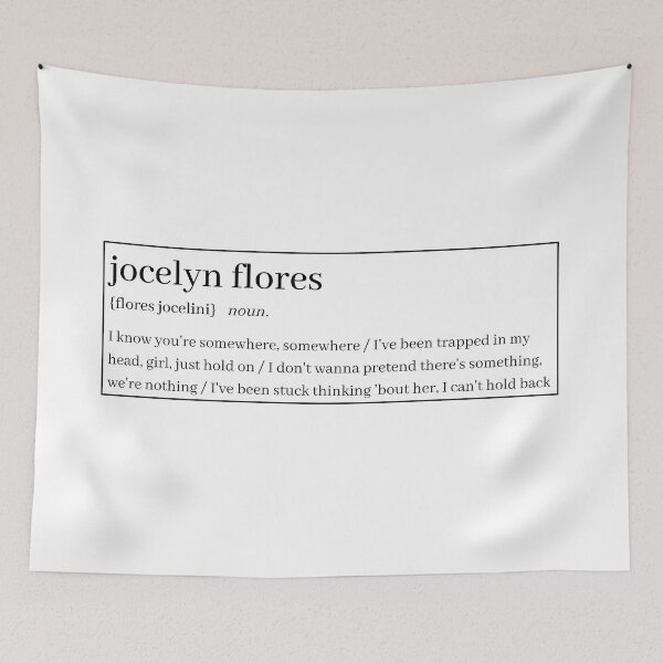 Item preview, "Jocelyn Flores" definition  designed and sold by 1xstonee-shop.