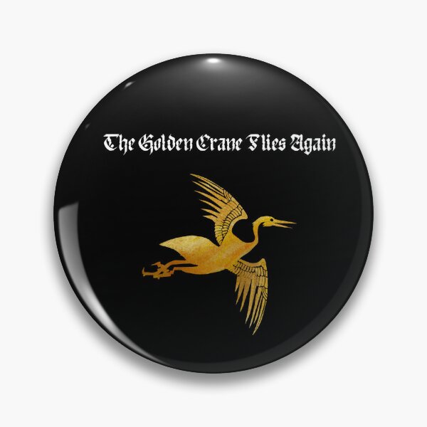 Item preview, Golden Crane of Malkier Flies Again - Wheel of Time designed and sold by outofflow.