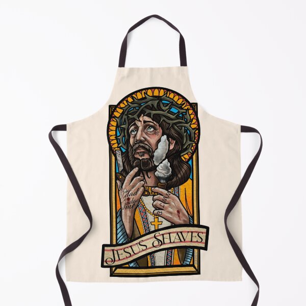 Artikelvorschau, Jesus rasiert entworfen und verkauft von Nickdancytattoo.