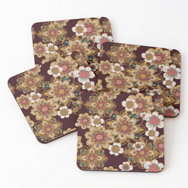 Item preview, Wine Paisley Floral designed and sold by Alma Lee.