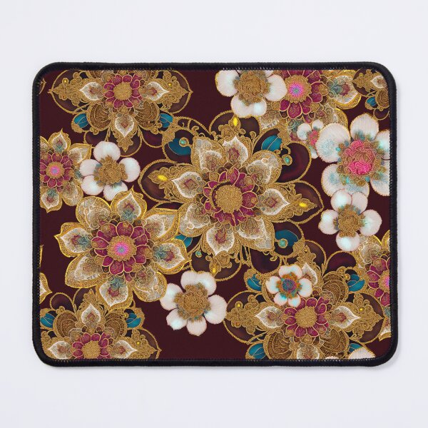 Item preview, Wine Paisley Floral designed and sold by Alma Lee.