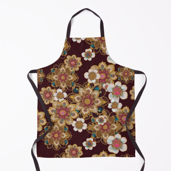 Item preview, Wine Paisley Floral designed and sold by Alma Lee.