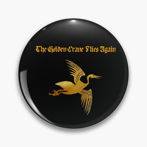 Item preview, Golden Crane of Malkier Flies Again - Wheel of Time designed and sold by outofflow.