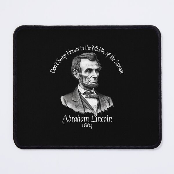 Item preview, Abraham Lincoln 1864 Campaign Slogan History Buff designed and sold by The Junto Shop.