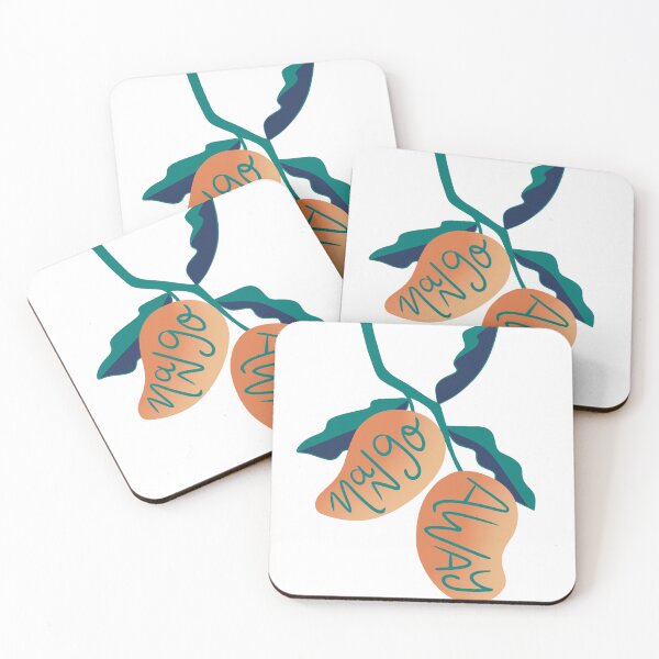 Item preview, "Mango Away!" mango tree branch designed and sold by SaltLakeSteff.