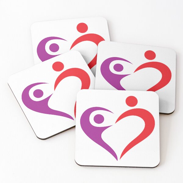 Item preview, One heart for two designed and sold by WearMood.