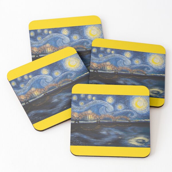 Item preview, A Starry Night in the QC designed and sold by SALLY WARE.