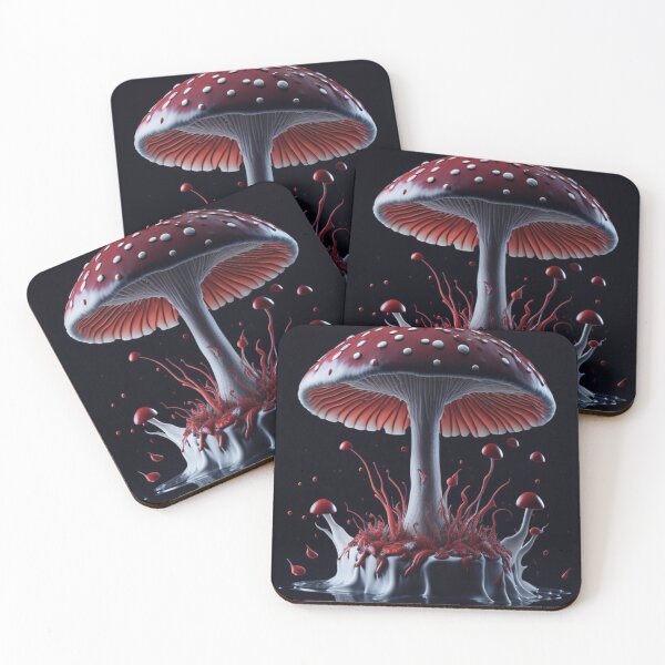 Artikelvorschau, Pilz Nr. 61 Teil der Pilzsammlung entworfen und verkauft von Psychedelic Psychos.