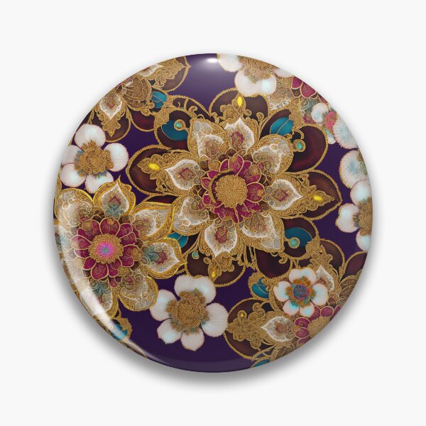 Item preview, Purple,Paisley Floral designed and sold by Alma Lee.