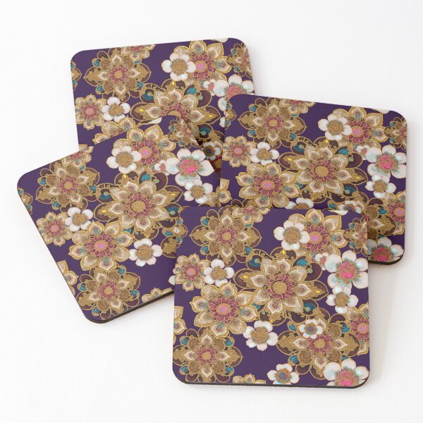 Item preview, Purple,Paisley Floral designed and sold by Alma Lee.