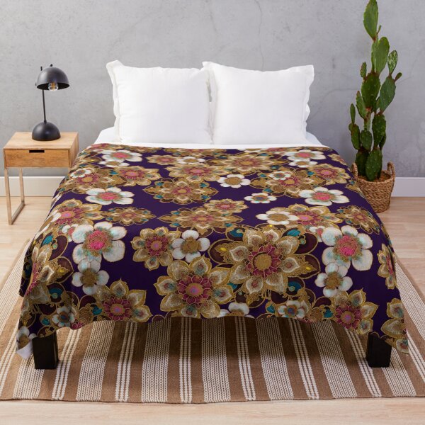 Item preview, Purple,Paisley Floral designed and sold by Alma Lee.