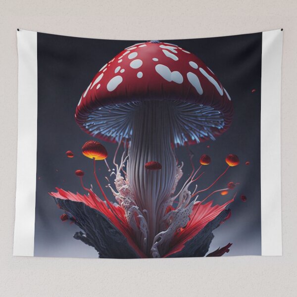 Artikelvorschau, Mushroom #63 Part of the Mushroom Collection entworfen und verkauft von Psychedelic Psychos.