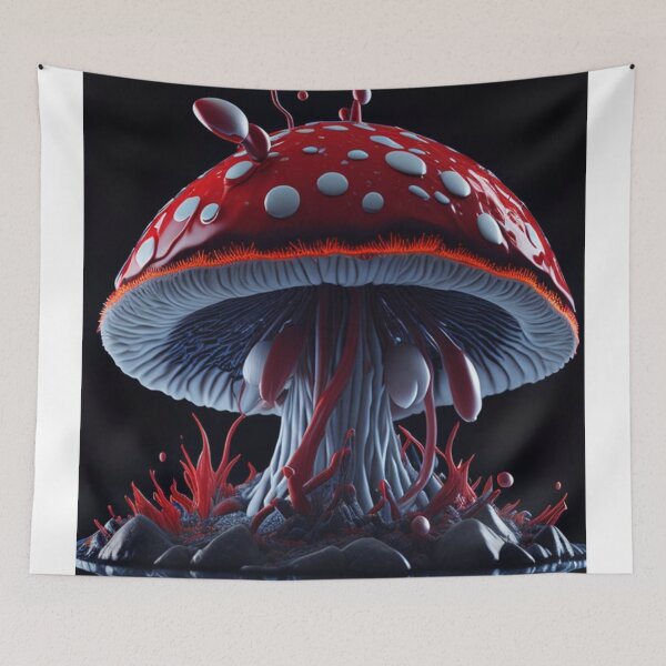 Artikelvorschau, Mushroom #64 Part of the Mushroom Collection entworfen und verkauft von Psychedelic Psychos.