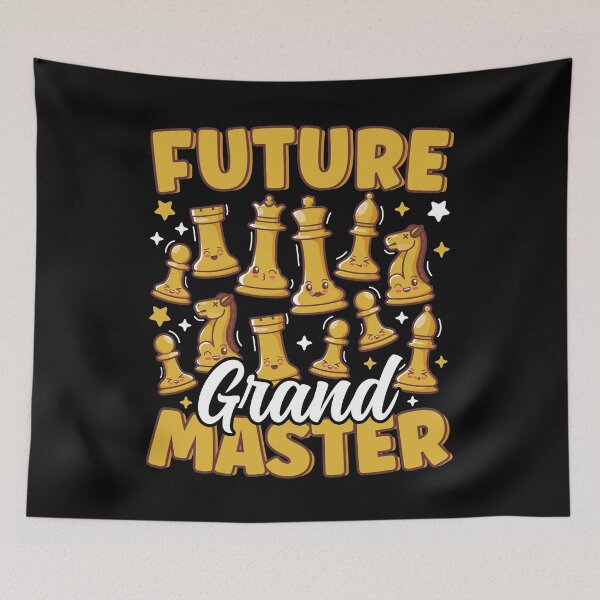 Item preview, Future Grandmaster Chess Player Cute Chess Pieces Boys Girls designed and sold by MintedFresh.