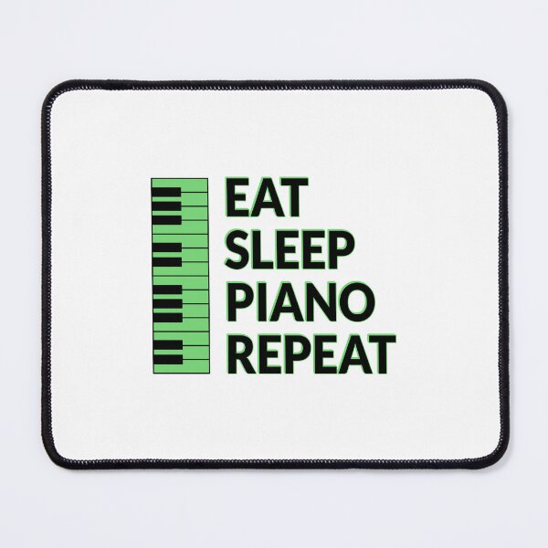 Item preview, Eat Sleep Piano Repeat - keyboard musician - Pianist gift ideas designed and sold by Inspirationmotivation.
