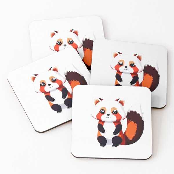 Artikelvorschau, Niedliches Kawaii-Roter-Panda-Paket entworfen und verkauft von Queen1120.