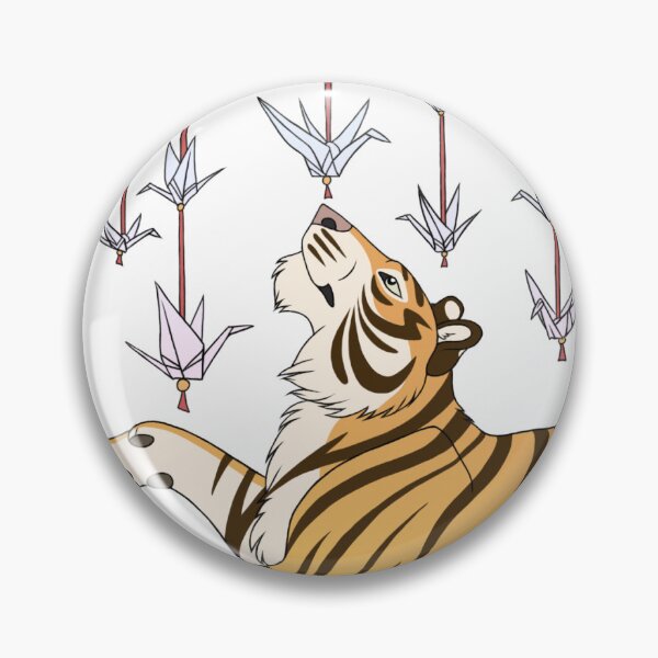 Item preview, Japanese Paper Crane Origami Tiger designed and sold by flannmoriath.