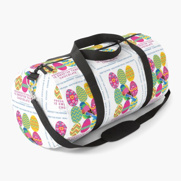 Item preview, PMD00639 Progressive Movement Designs Easter Eggs bird with 12 policy goals for progressive Democrats Independents and Bernie Sanders supporters who know progressive policy is sweeter than chocolate designed and sold by ProgressiveLeft.