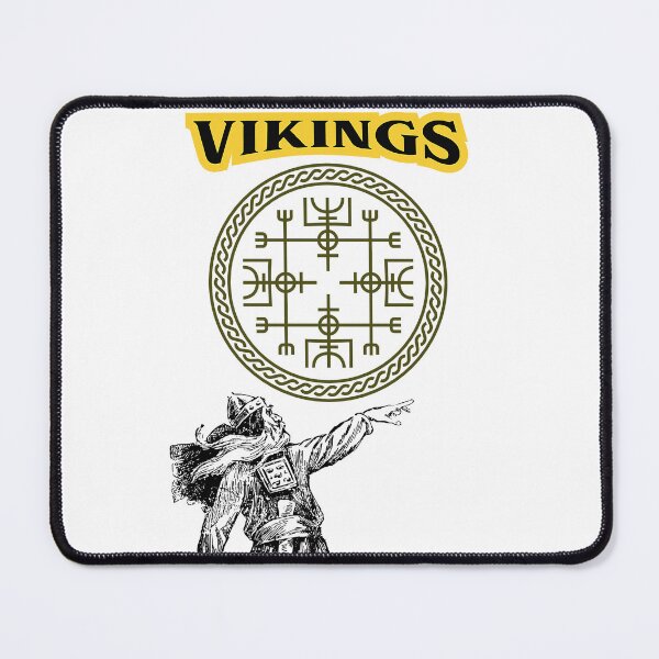 Item preview, Retro Viking Symbol Compass Vegvisir Nordic Rune Celtic designed and sold by Echo Aesthetics.