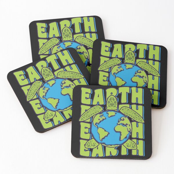 Item preview, Groovy Planet Earth Day Sea Turtle Lover Ocean Environmental designed and sold by MintedFresh.