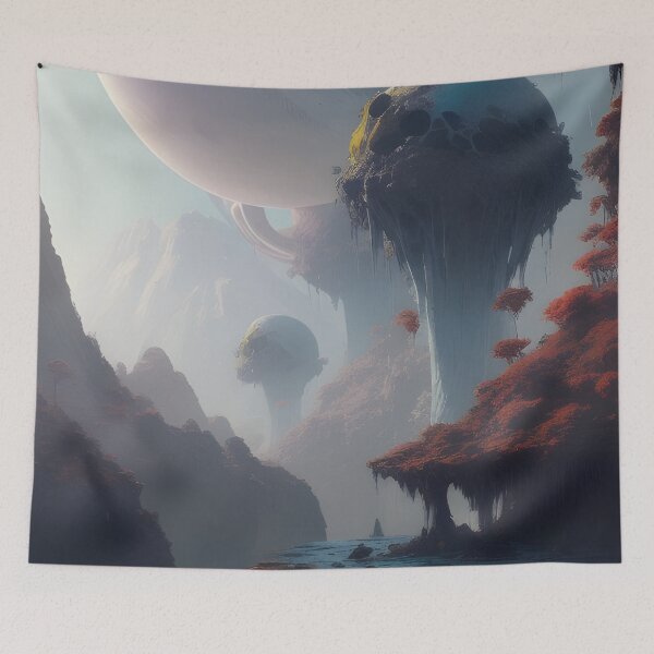 Item preview, Alien Fantasy Landscape Alien Planet designed and sold by VersoShopping.