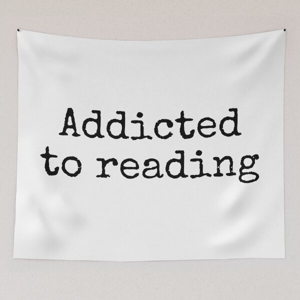 Item preview, Addicted To Reading  designed and sold by Inspirationmotivation.