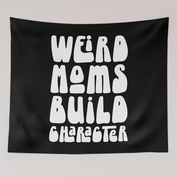 Item preview, Groovy Weird Moms Build Character Retro Mother's Day designed and sold by solimangomaa.